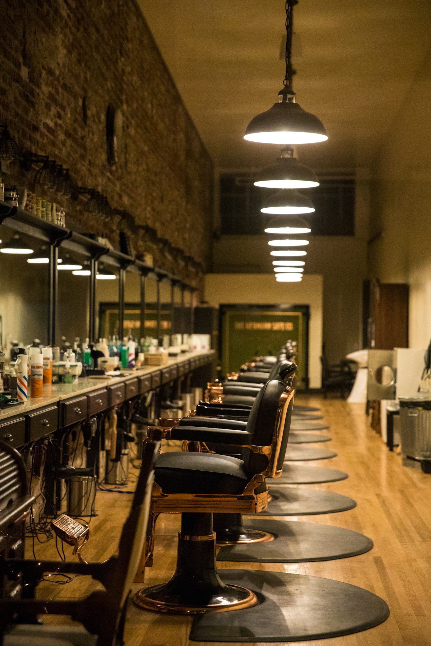 Example barbershop website built by Softura
